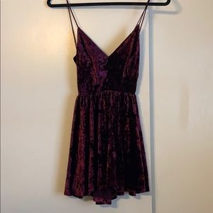 Velvet romper